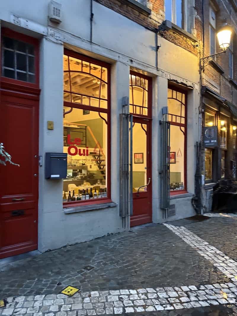 Restaurant Le Oui à Anvers, Belgique