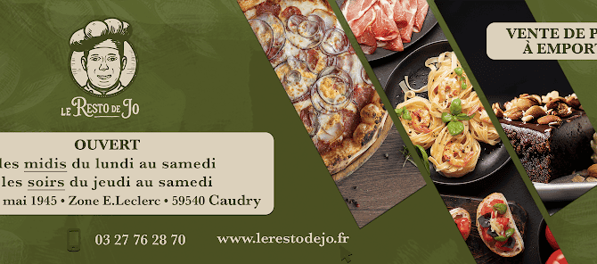 Le Resto de Jo #Restaurant #Livraison à Caudry, France