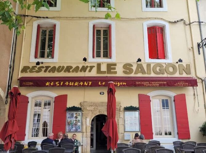 Restaurant Le Saïgon à Orange, France