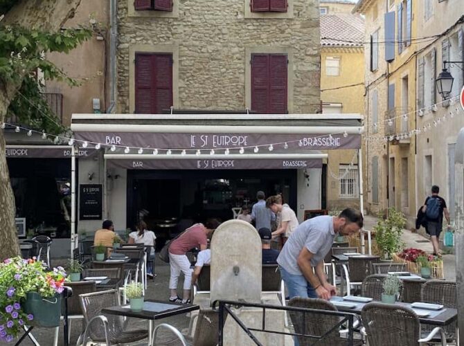 Restaurant Le St Eutrope à Orange, France