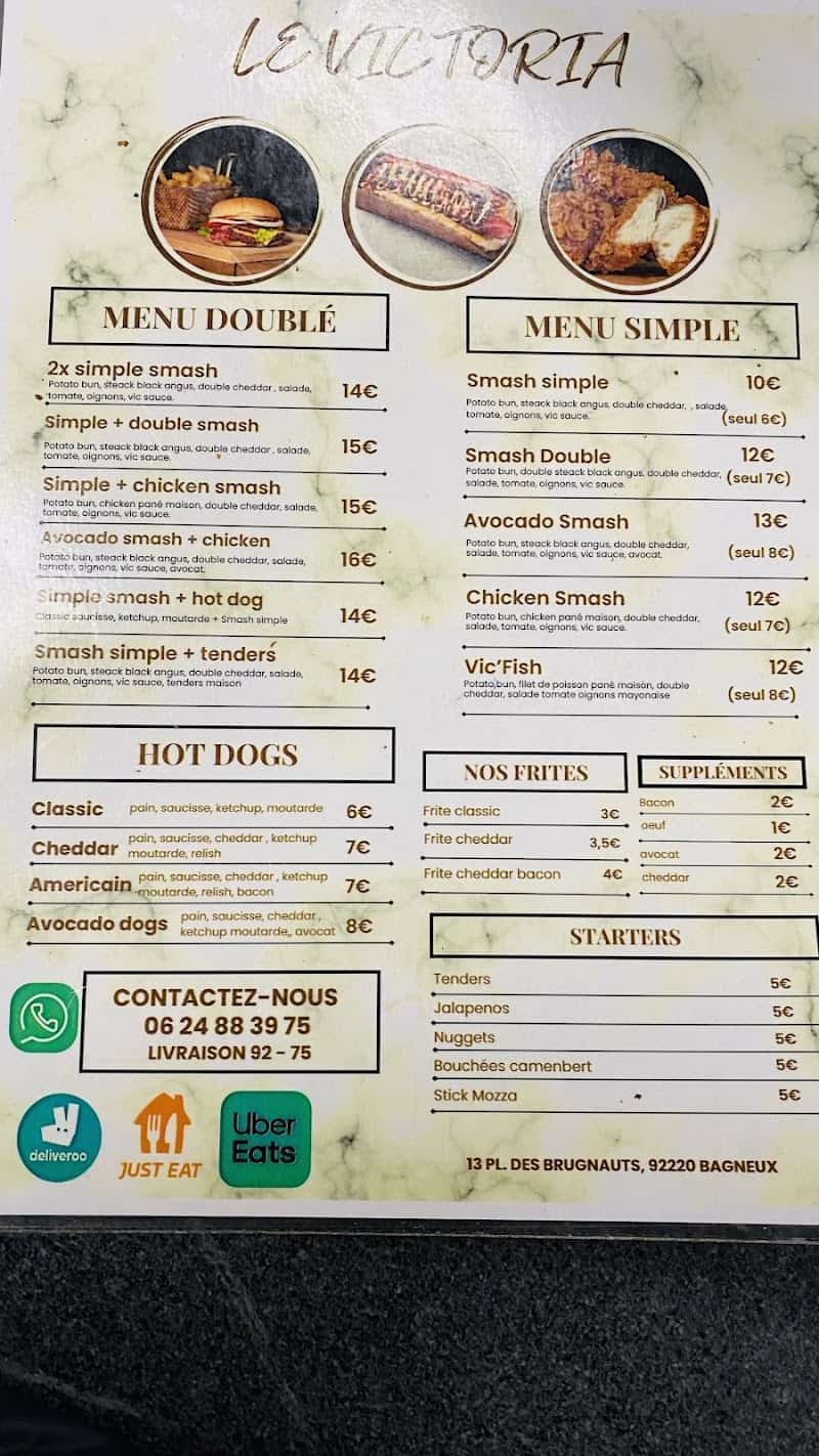 Restaurant Le Victoria – Food Court à Bagneux, France