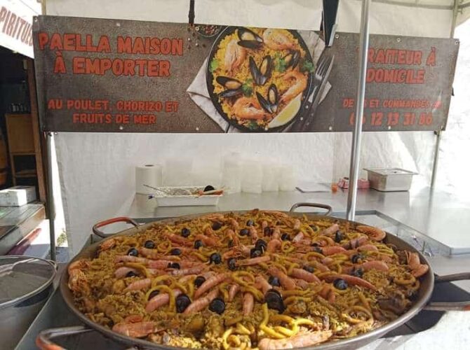 Restaurant L’Ensoleillade, Paëlla à Emporter et Cave à Vins à Bormes-les-Mimosas, France