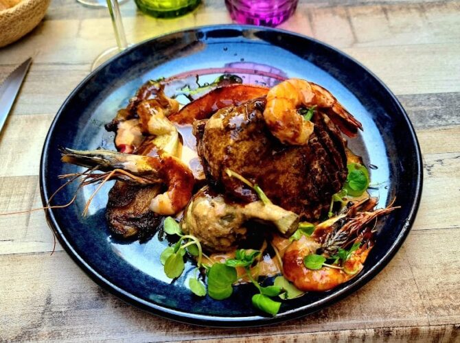 Restaurant Les Cinq Sens à Le Lavandou, France