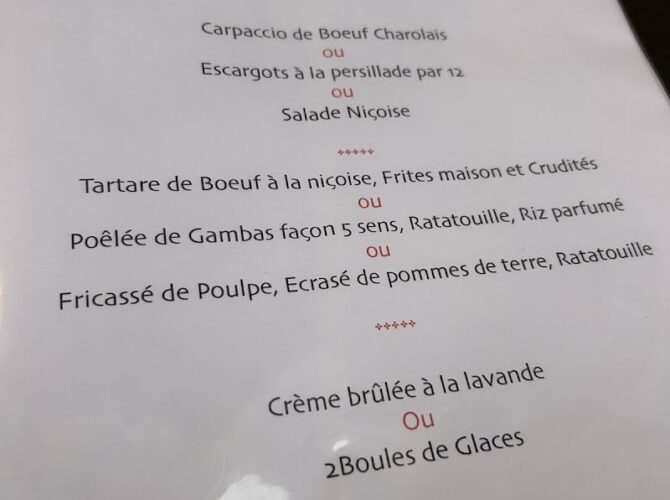 Restaurant Les Cinq Sens à Le Lavandou, France