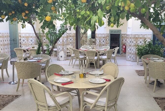 Restaurant limoni à Marrakech, Maroc