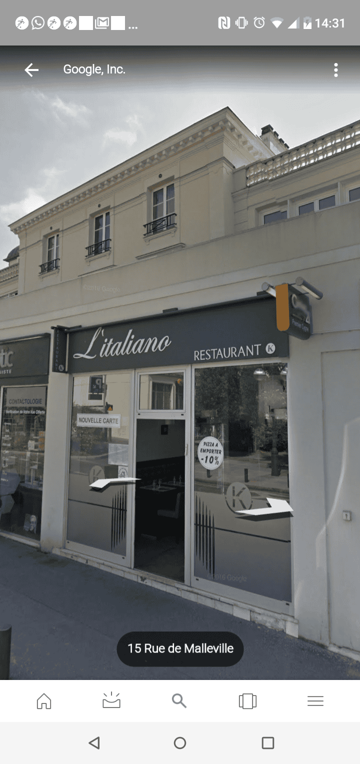 Restaurant L’italiano à Enghien-les-Bains, France