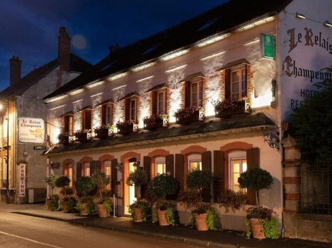 Restaurant Logis Hôtel le Relais Champenois et du Lion d’Or à Sézanne, France