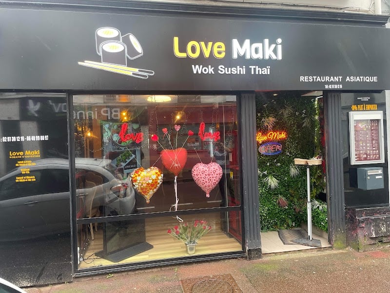 Restaurant Love Maki – Wok Sushi Thai Lorient à Lorient, France