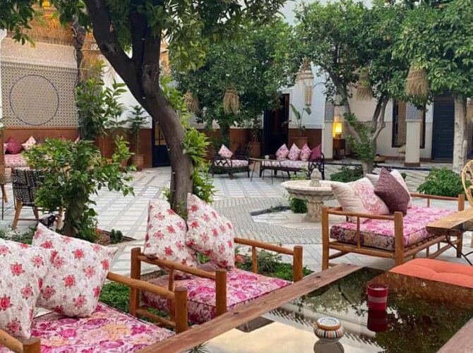 M Bacha Coffee & Restaurant à Marrakech, Maroc