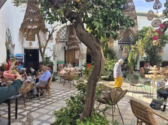 M Bacha Coffee & Restaurant à Marrakech, Maroc