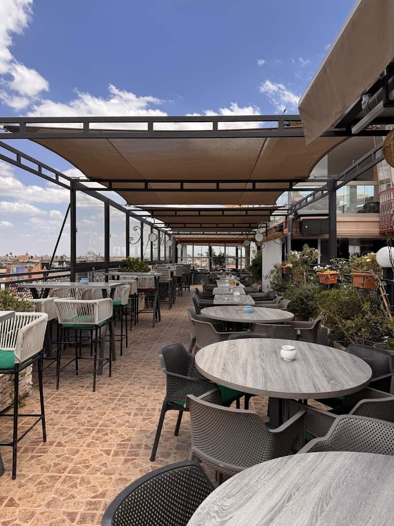 Restaurant Mabrouka Rooftop & Sky Bar à Marrakech, Maroc
