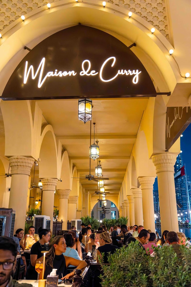 Maison De Curry | Restaurant with the best views of Burj Khalifa & Dubai Fountains à Dubaï, Émirats arabes unis