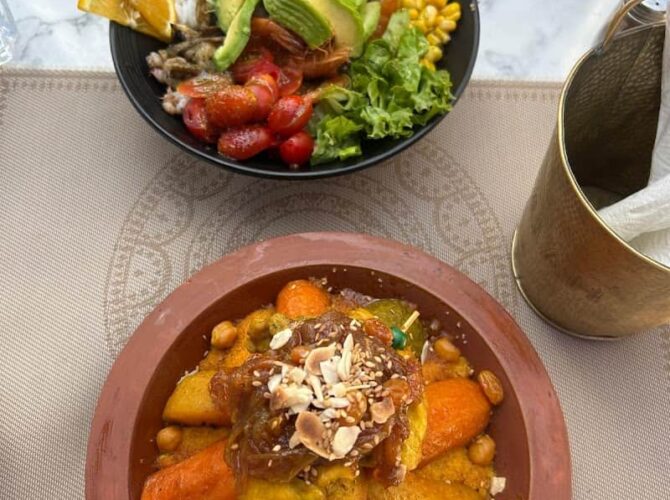 Malah Café & Restaurant à Marrakech, Maroc