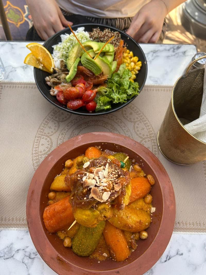 Malah Café & Restaurant à Marrakech, Maroc