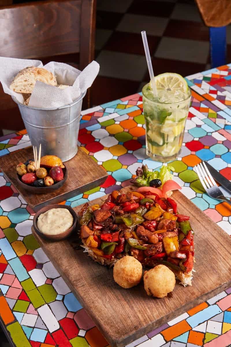 Restaurant Mama Afrika à Marrakech, Maroc