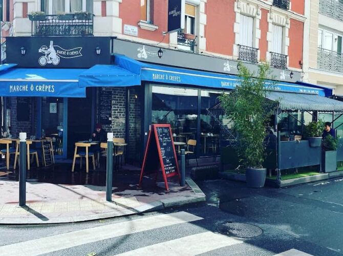 Restaurant Marché Ô Crêpes à Saint-Ouen-sur-Seine, France