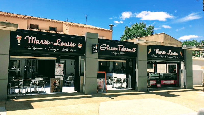 Restaurant Marie Louise Glacier à Marseillan, France