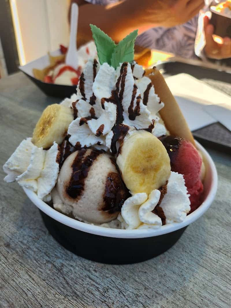 Restaurant Marie Louise Glacier à Marseillan, France