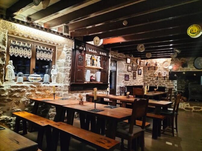 Restaurant Men Lann Du à Plomeur, France