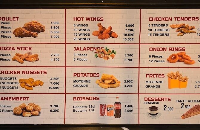 Restaurant MFC Fried Chicken & Burger à Bagneux, France