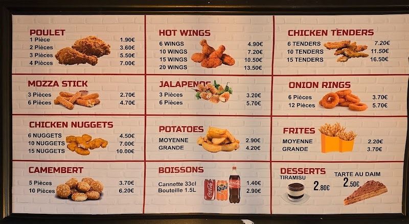 Restaurant MFC Fried Chicken & Burger à Bagneux, France