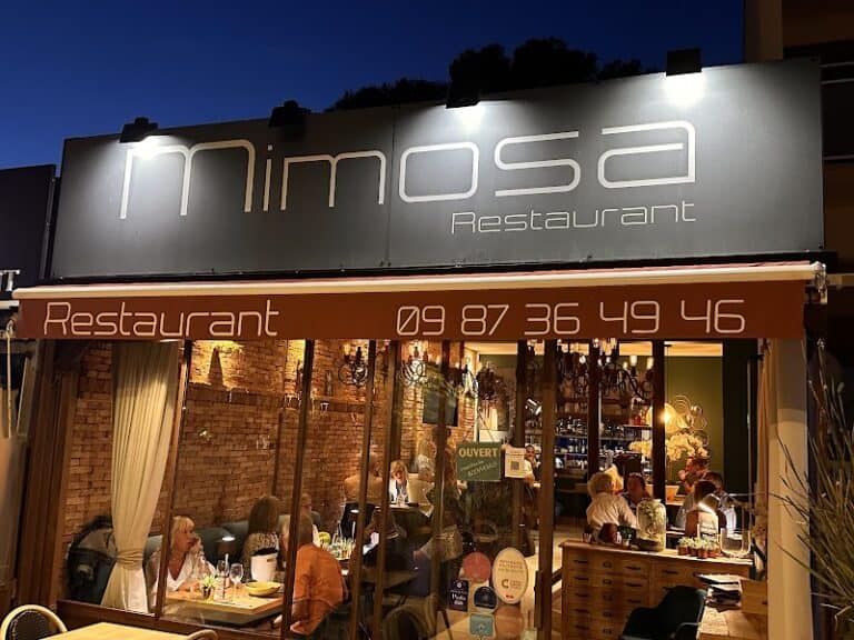 Mimosa Restaurant à Bormes-les-Mimosas, France — photo 1