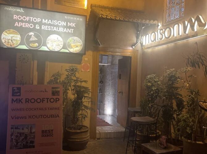Restaurant MK ROOFTOP Marrakech – FOOD & COCKTAILS à Marrakech, Maroc
