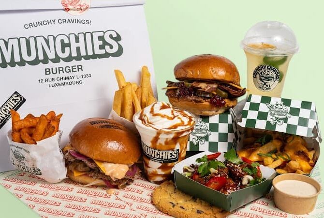 Restaurant Munchies Burger à Luxembourg (Ville), Luxembourg