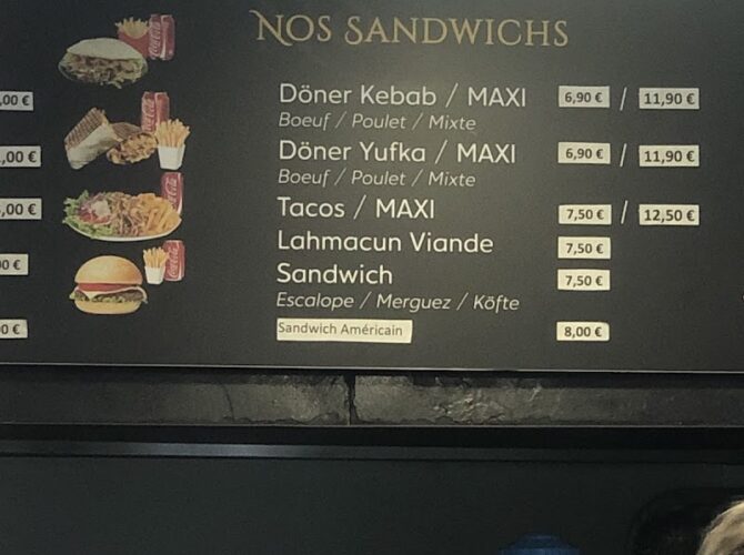 Restaurant Nice kebab Sélestat à Sélestat, France
