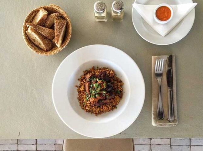 Restaurant Nomad Marrakech à Marrakech, Maroc