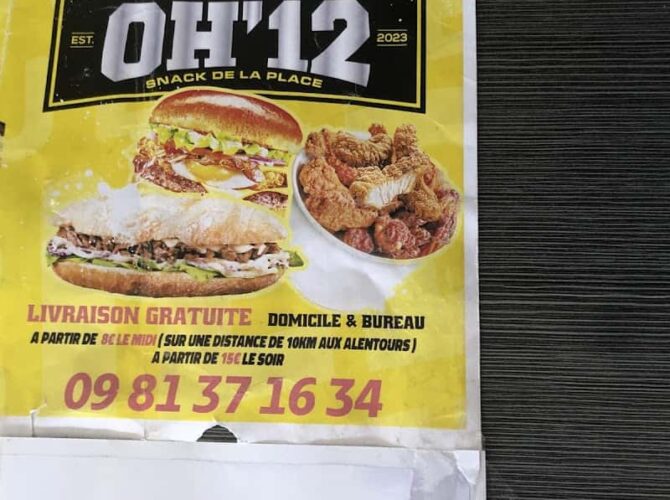 Restaurant OH 12 à Gonesse, France