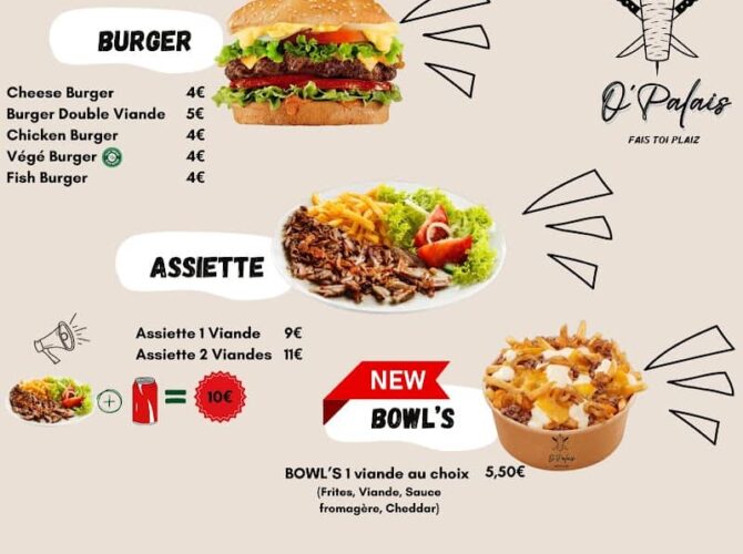 Restaurant O’palais à Belley, France