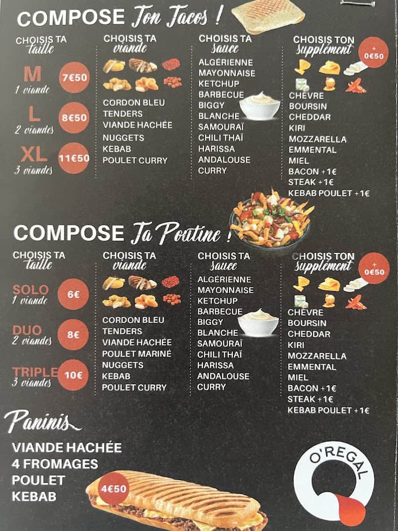 Restaurant O’REGAL à Saint-Germain-du-Puy, France