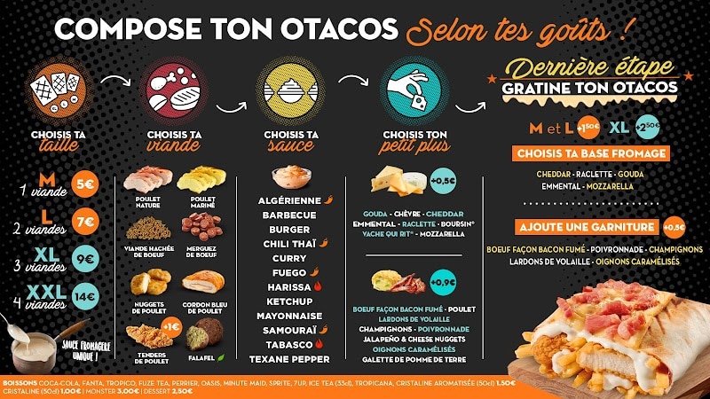 Restaurant O’TACOS Enghien à Enghien-les-Bains, France