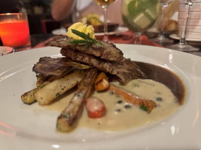 Restaurant Pepe Nero à Marrakech, Maroc