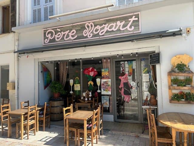 Restaurant Père Mozart à La Colle-sur-Loup, France