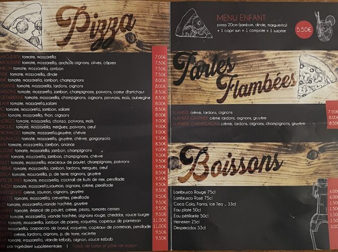 Restaurant Pizza Tina à Brumath, France