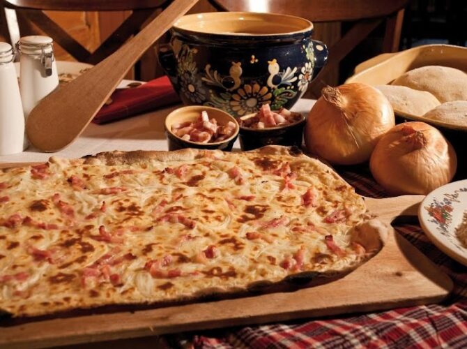 Restaurant à La Couronne à Scherwiller, France