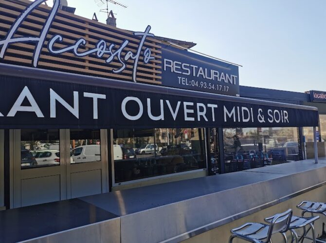 Restaurant Accossato à La Trinité, France