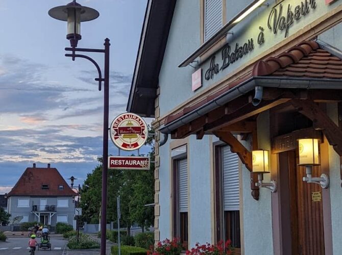 Restaurant Au Bateau à Vapeur à Offendorf, France