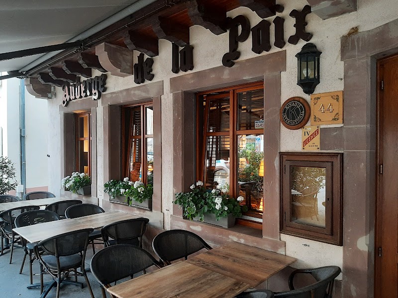 Restaurant auberge de la paix Sélestat à Sélestat, France