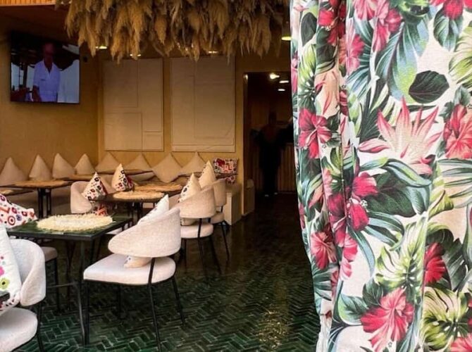 Restaurant Bohème 1 Rue Yves Saint-Laurent Marrakech à Marrakech, Maroc