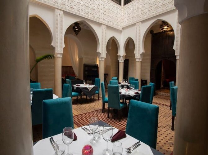 Restaurant Casa Lalla à Marrakech, Maroc