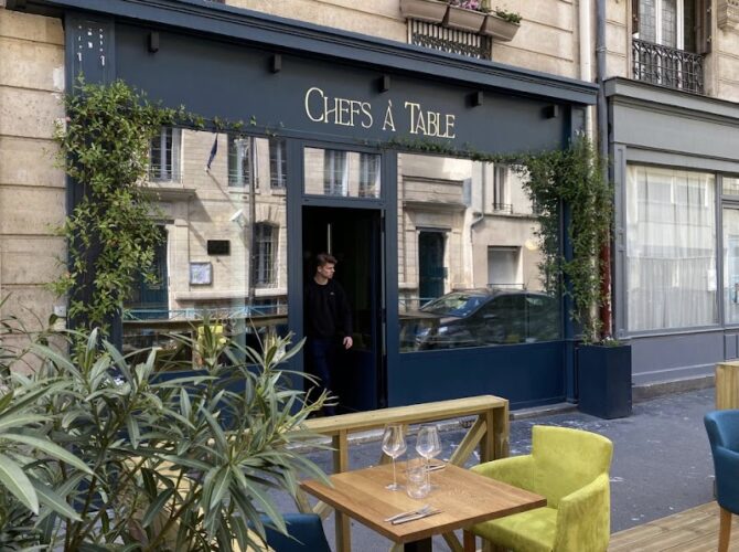 Restaurant Chefs à Table à Paris, France
