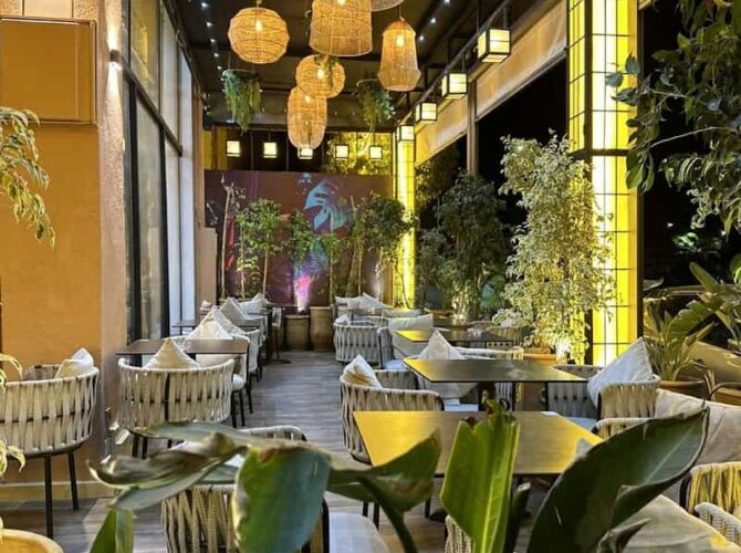 Restaurant Chouf L’Or à Marrakech, Maroc