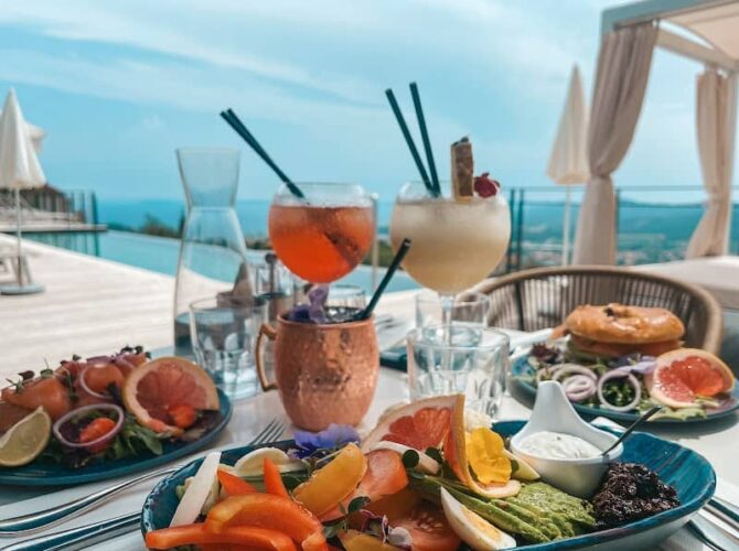 Restaurant Eden Flow, La Roseraie & l’Eden Blue – Bormes-les-Mimosas à Bormes-les-Mimosas, France