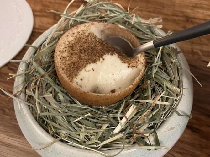 Restaurant Haut-Linage à Penmarch, France