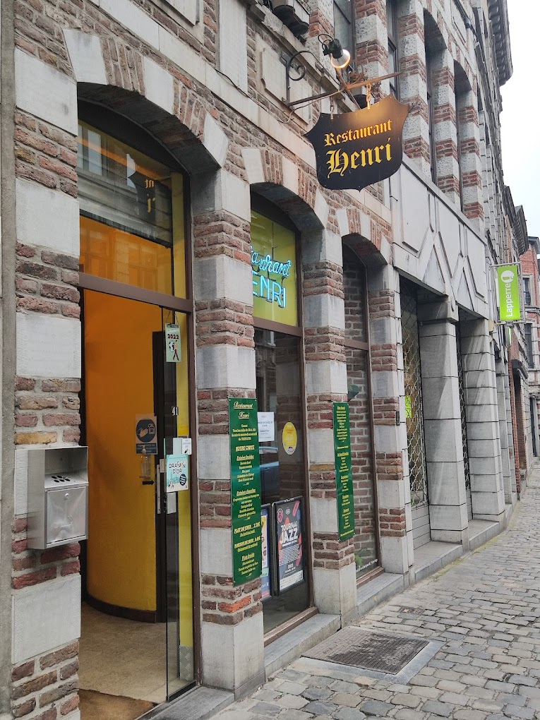 Restaurant Henri à Mons, Belgique