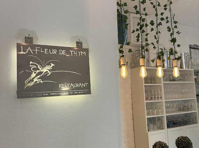 Restaurant La Fleur de Thym à Bormes-les-Mimosas, France