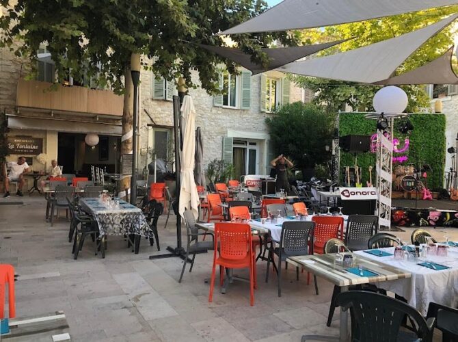 Restaurant La Fontaine à La Colle-sur-Loup, France